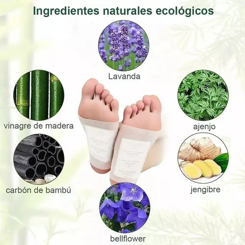 🔥 Parches Kinokis para pie 100 unidades