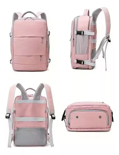 Mochila de Viaje 40L con Puerto USB VIRAL TIKTOK